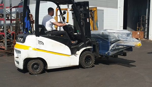Отгрузка пресса для стружки в Саратов